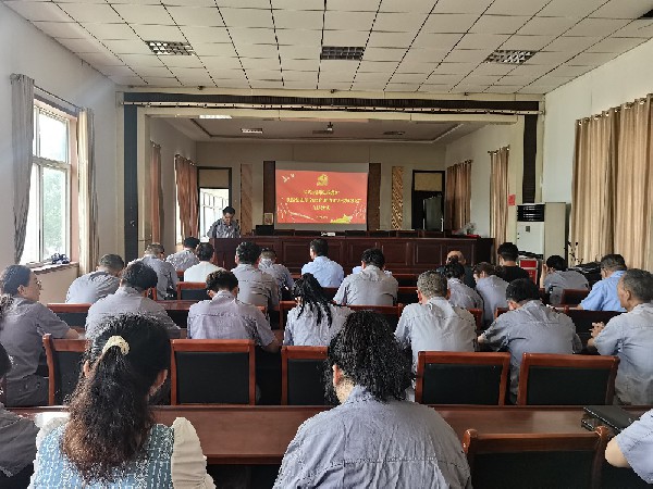 【理論宣講】級(jí)索煤礦開展“重溫黨史革命教育，助力礦井接續(xù)發(fā)展”宣講活動(dòng)