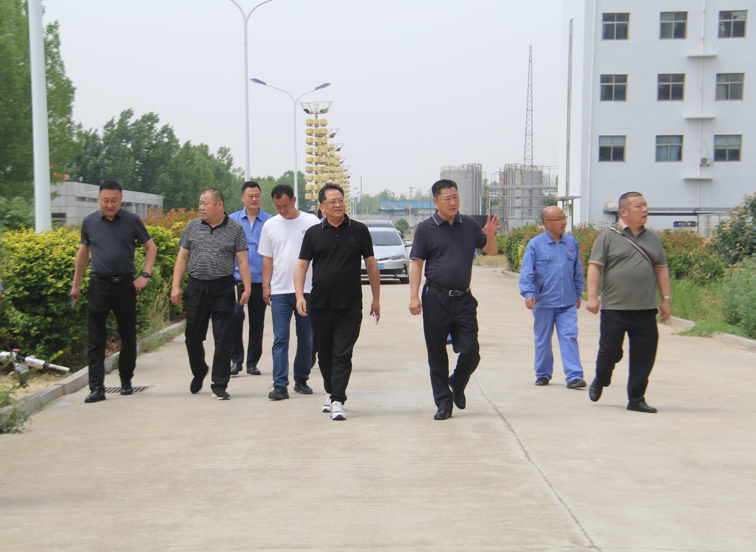 中商國(guó)聯(lián)、上海電力來(lái)化工基地合作洽談