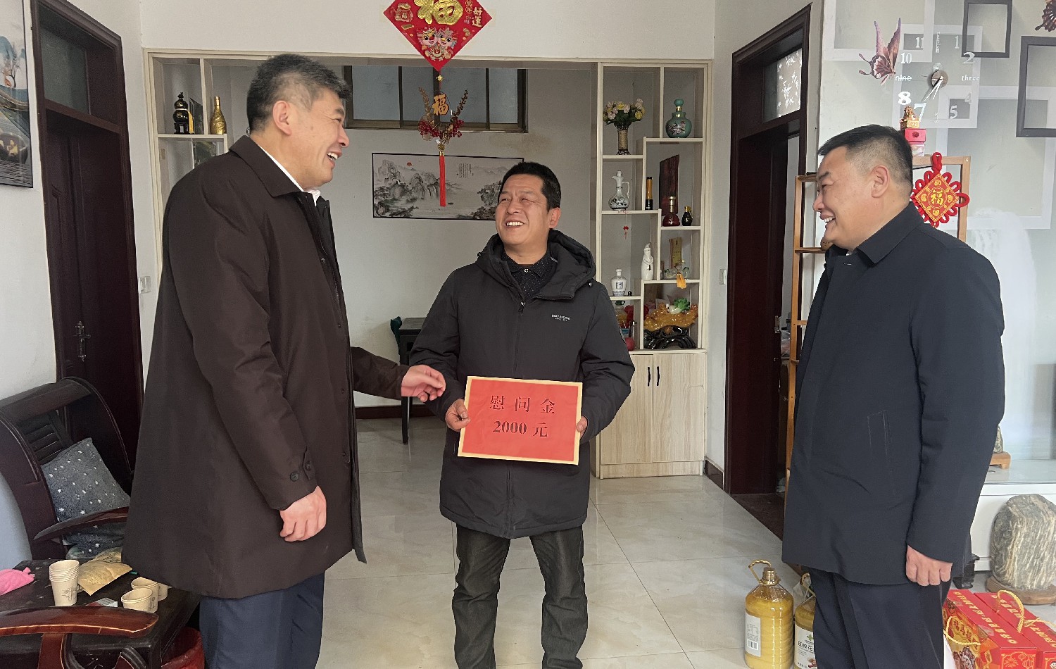 集團黨委書記、董事長宗成偉帶隊開展春節(jié)走訪慰問活動